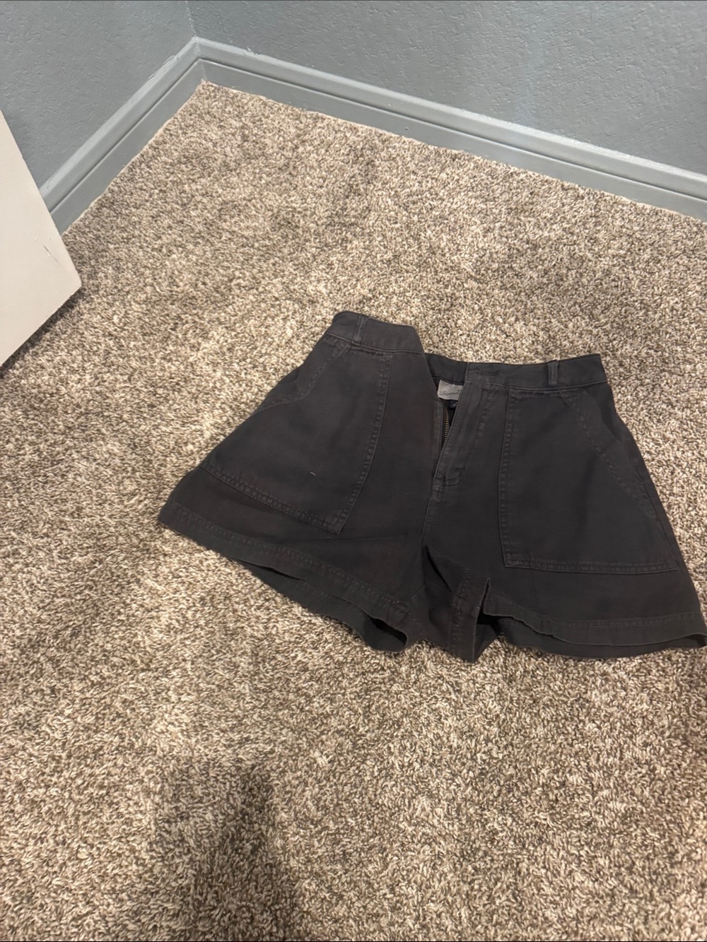 Universal Thread Black High-Waist Utility Shorts